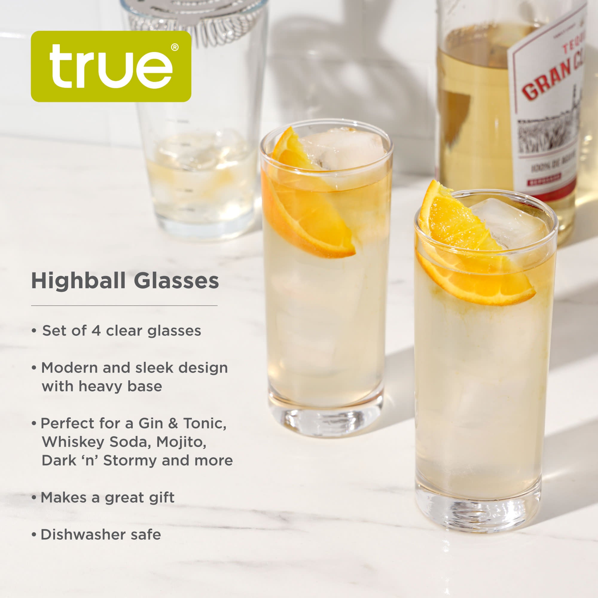 True Highball Glasses - Thumbnail 4