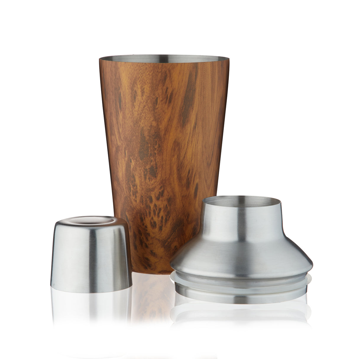 Wood Pattern 20 oz Cocktail Shaker