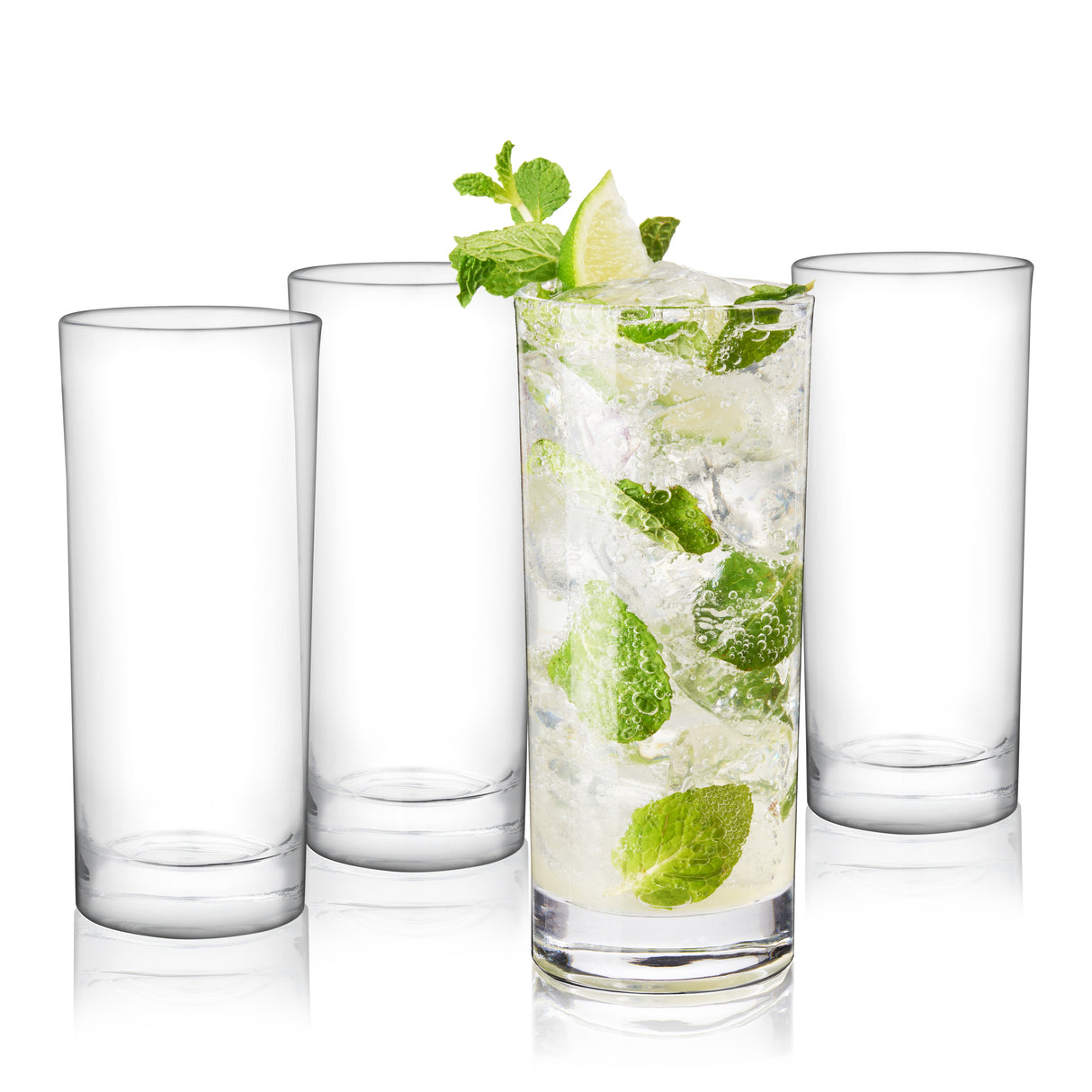 Highball 11 oz Cocktail Glasses, Set of 4