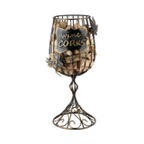 Vino Wine Glass Cork Holder Display