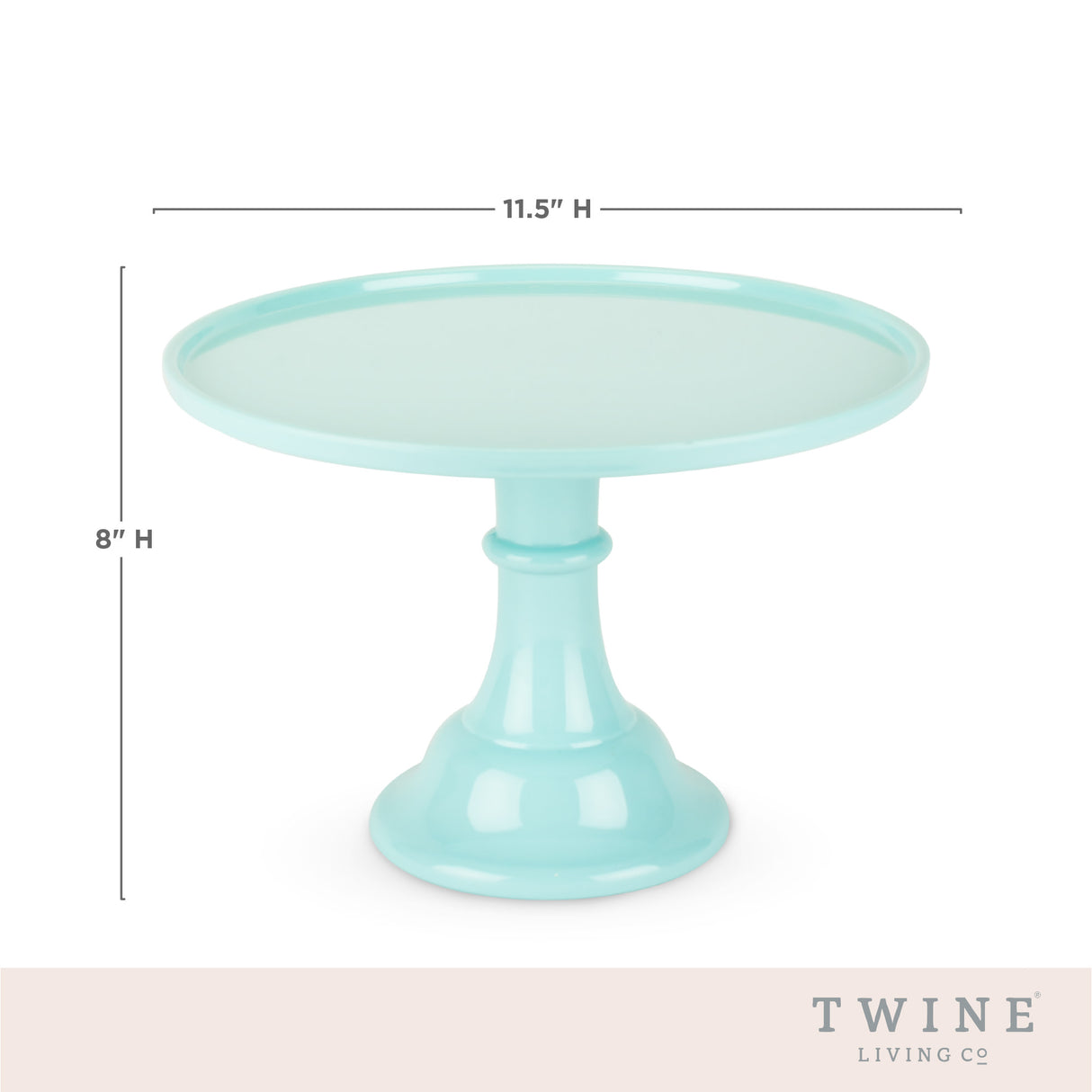 Melamine Cake Stand in Mint