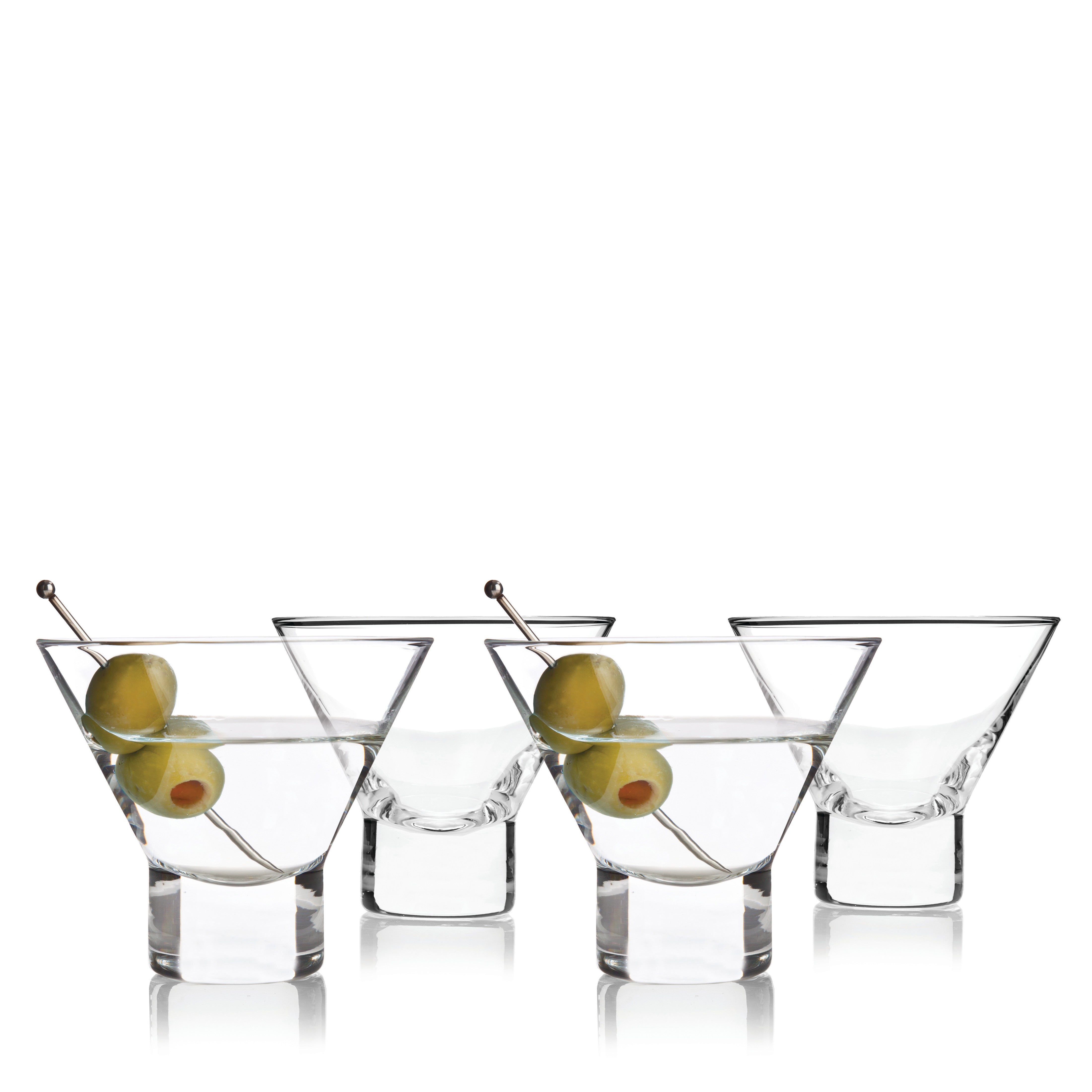 Viski Raye Martini Glasses - Thumbnail 2
