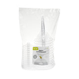 Party 8 oz Plastic Stemmed Martini Cups in Clear, Set of 12