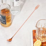 Summit Trident Bar Spoon in Copper