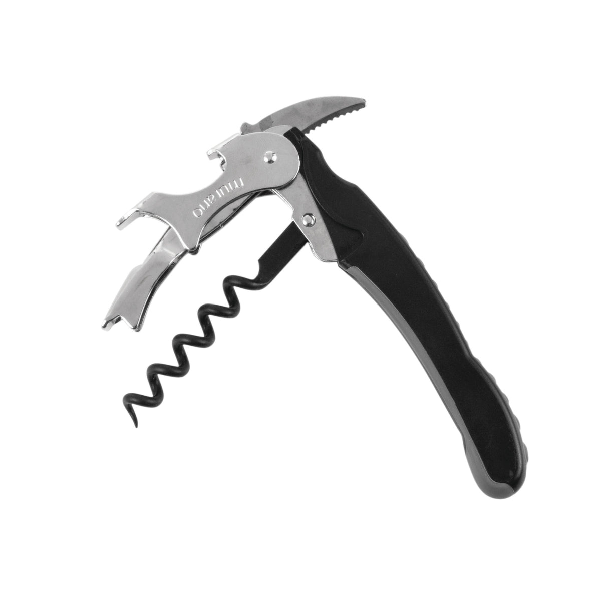 Murano Waiter's Corkscrew in Black