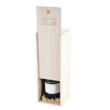 Single Bottle Paulownia Wood Champagne Box