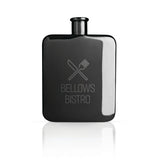 Warren 6 oz Flask in Gunmetal