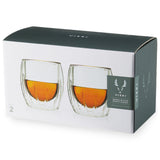 Double Walled Spirits Glasses, Set of 2