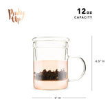 Blake Glass Infuser Mug