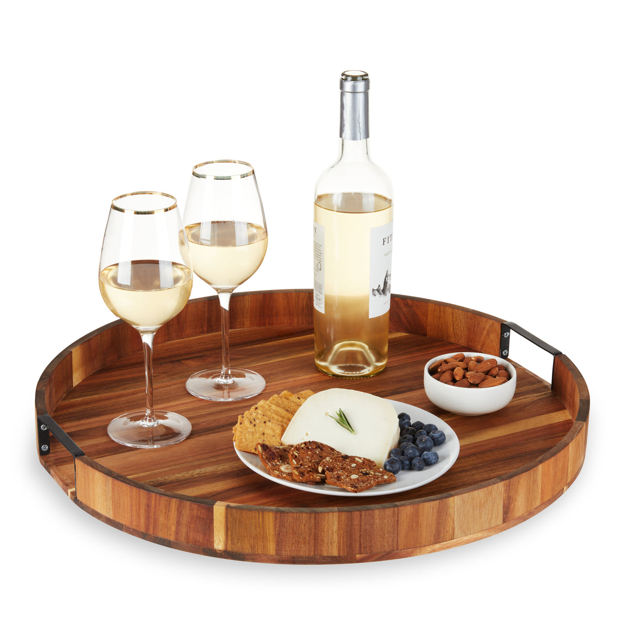 Acacia Wood Lazy Susan