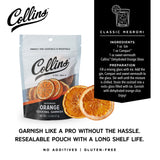 Dehydrated Orange Cocktail Garnish, 1.3 oz