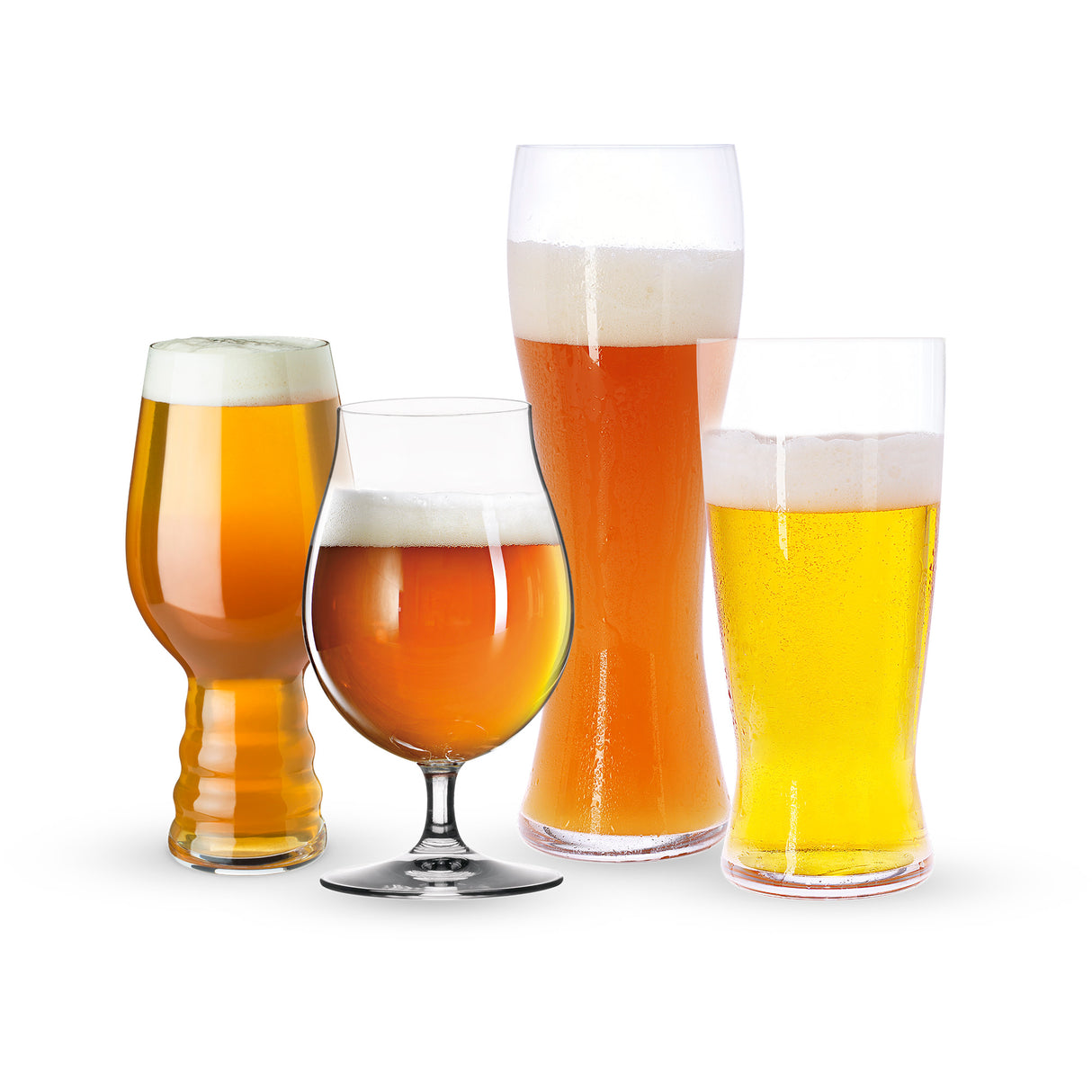 Classic Beer Tasting Glass Kit, Set of 4