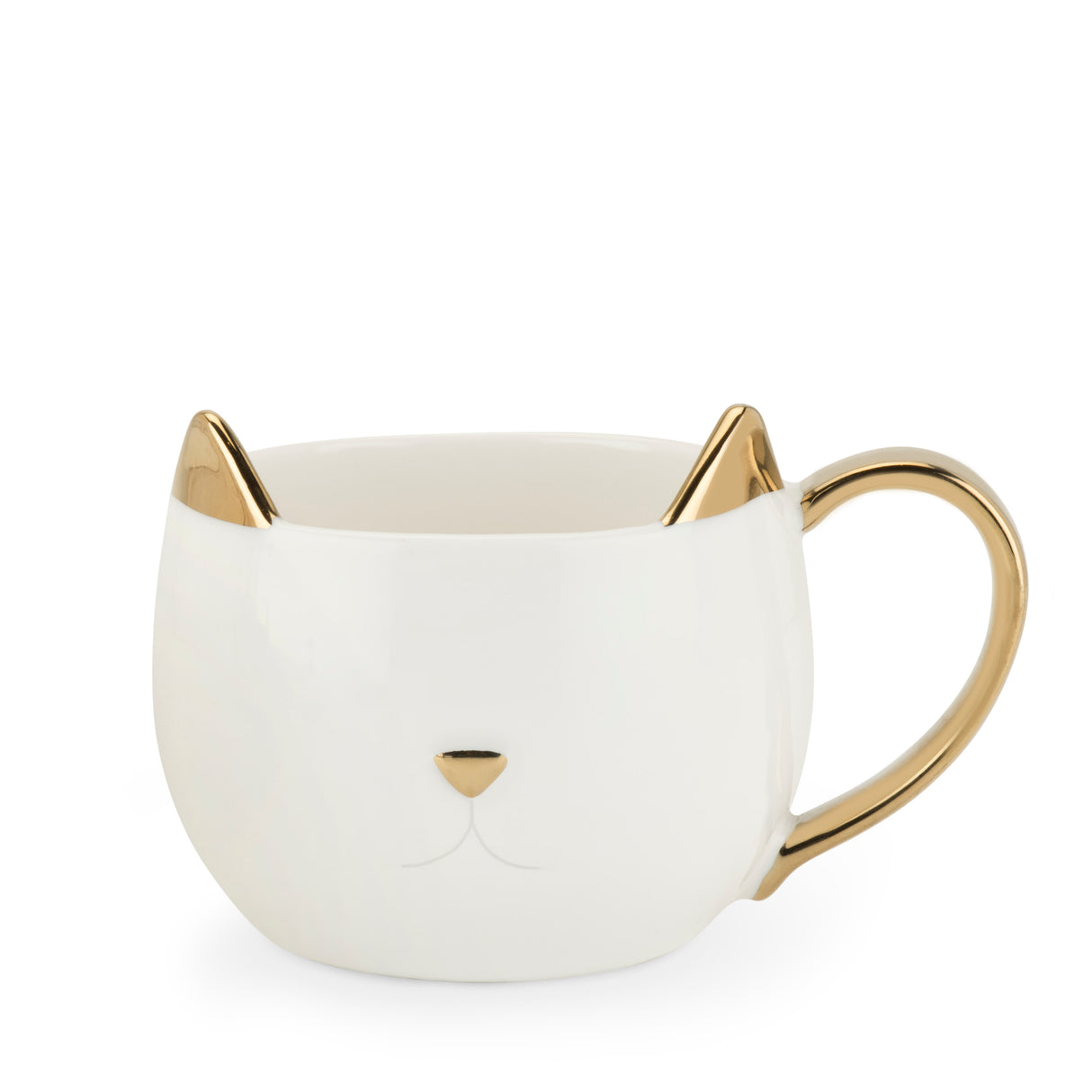 Chloe Cat Mug in White