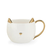 Chloe Cat Mug in White