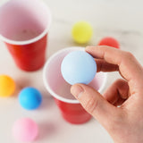 Party Beer Pong Balls in Assorted Colors, 6ct