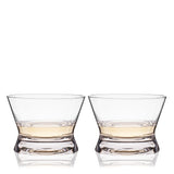 Raye Crystal Tequila Tasting Glasses, Set of 2