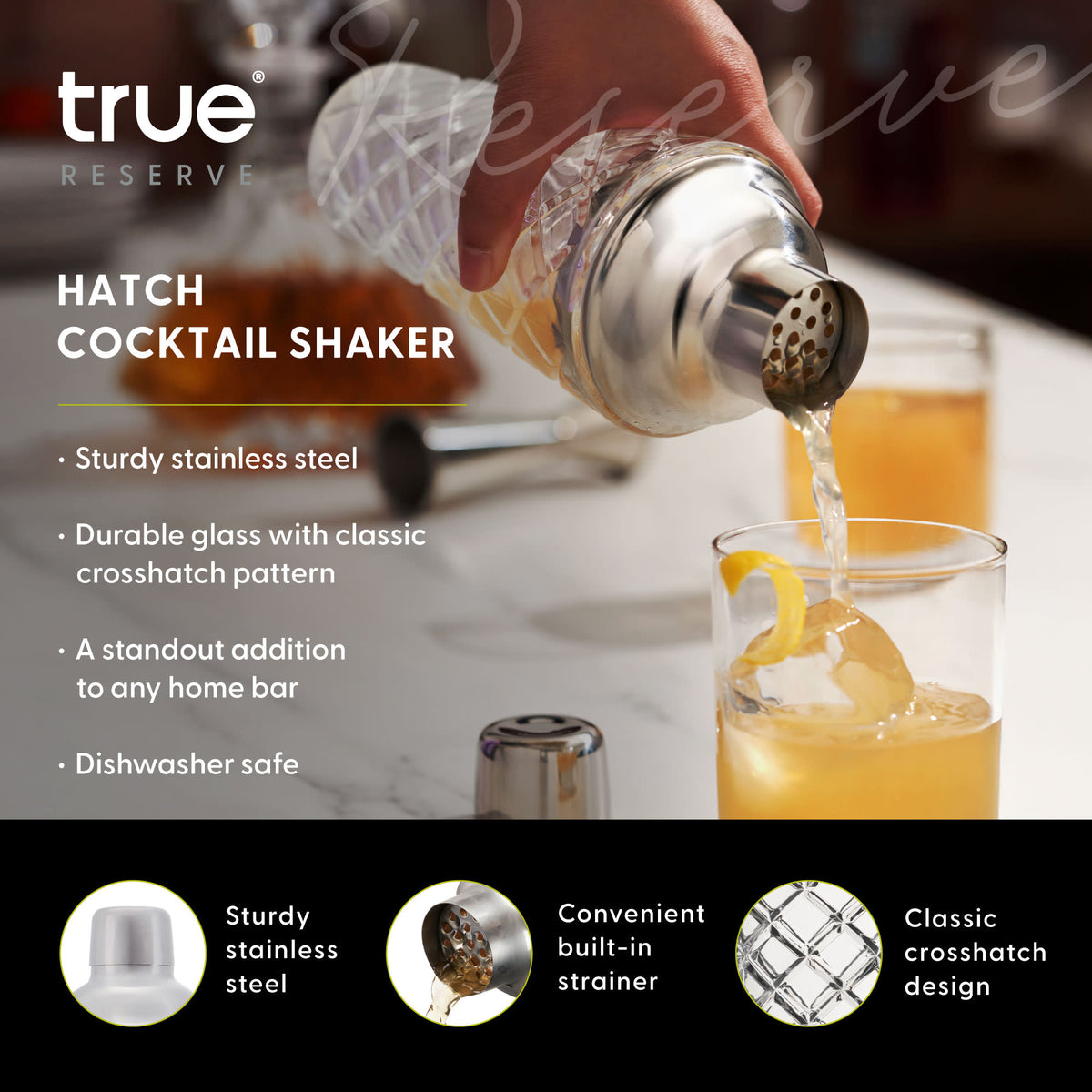 Hatch Glass Shaker