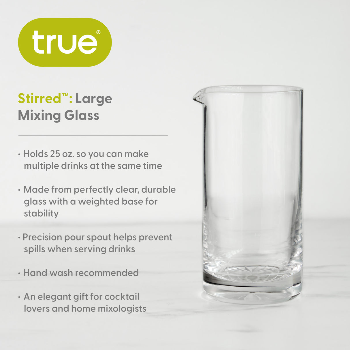 Stirred Large Mixing Glass