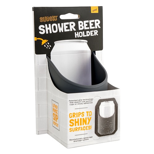 Sudski Shower Drink Holder in Grey