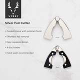 Harrison Foil Cutter in Silver