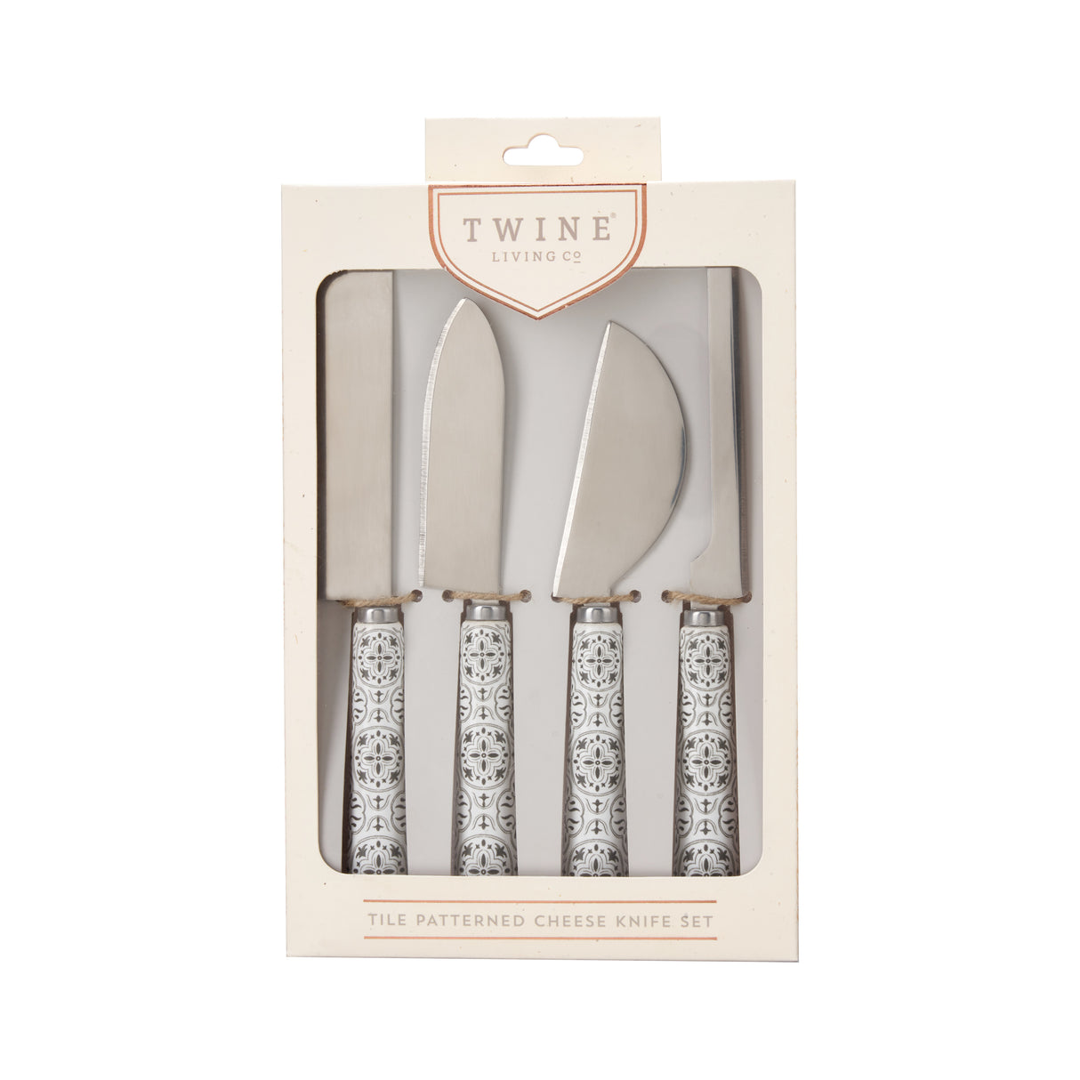 Tiles Cheese Knife, Set of 4