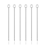 Harrison Cocktail Picks in Stainless Steel, Set of 6