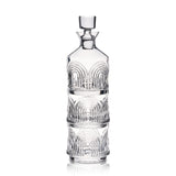 Deco Beau 3-Piece Crystal Stacking Decanter