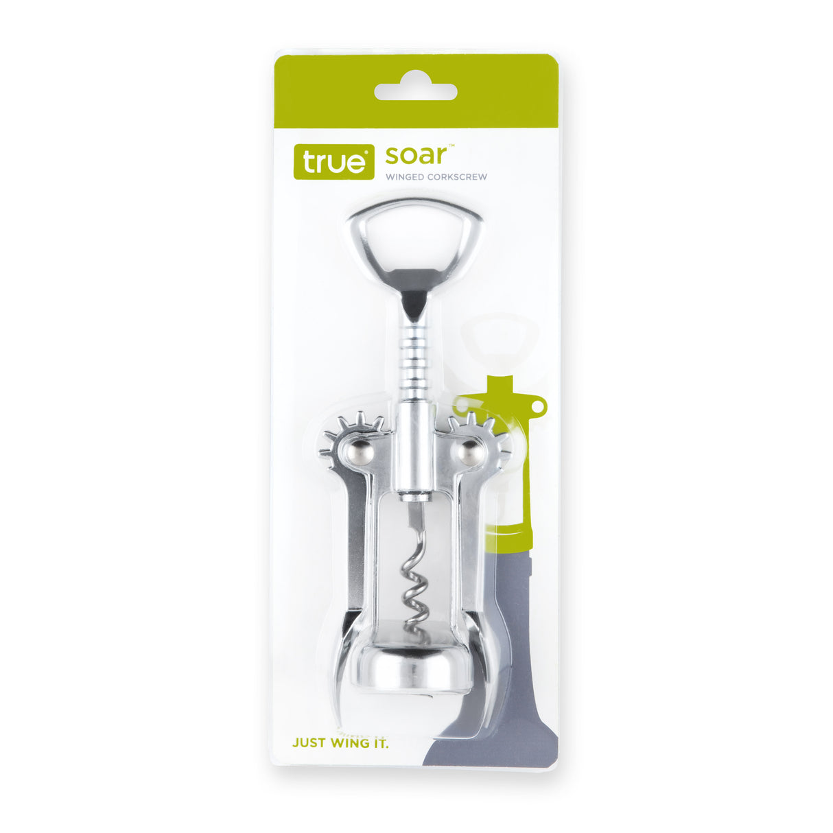 Soar Winged Corkscrew in Stainless Steel