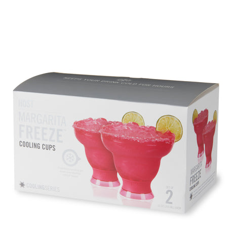 Margarita FREEZE Cooling Cup in Punch Pink, Set of 2