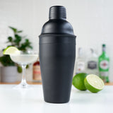 Ash Cocktail Shaker in Matte Black