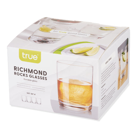 Rocks 12 oz Cocktail Glasses, Set of 4