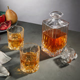 Admiral Crystal 3-Piece Decanter & Tumbler Set