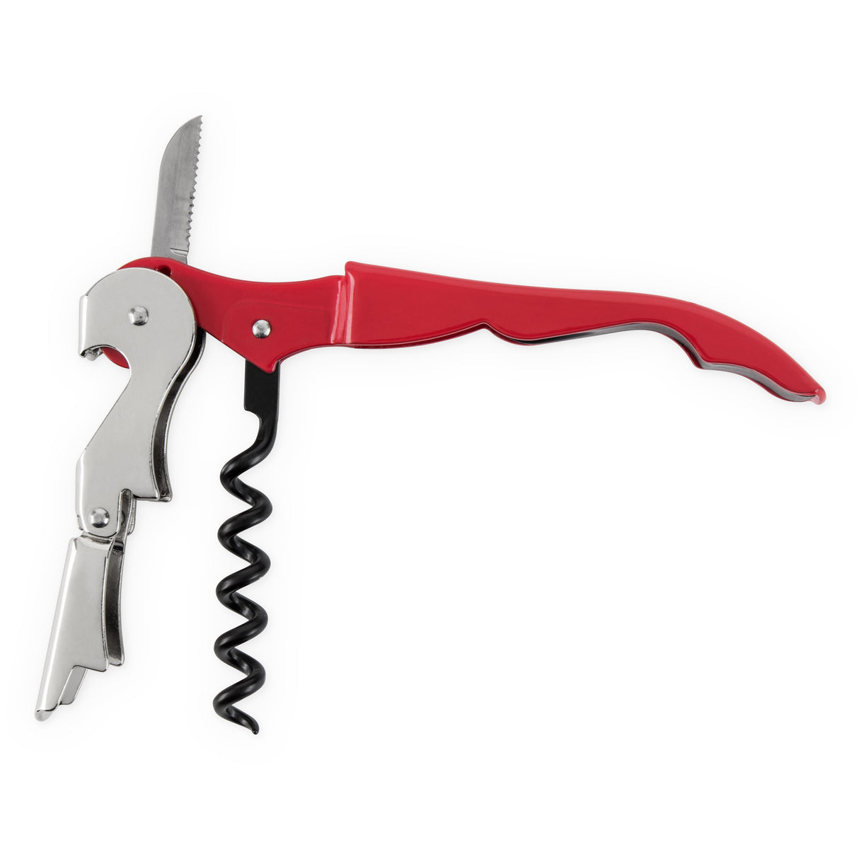 Truetap Waiter's Corkscrew in Red