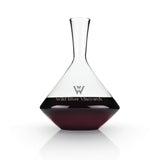 Raye Crystal Angled Wine Decanter