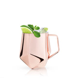 Seneca Faceted Moscow Mule Mug in Copper