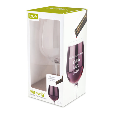 Big Swig 750 ml Whole Bottle Wine Glass