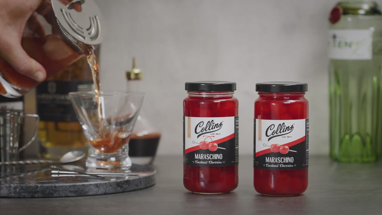 Bourbon Cocktail Cherries, 11 oz