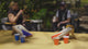 Mini Cornhole Pong Set