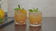 Mercury Crystal Lowball Tumblers, Set of 2