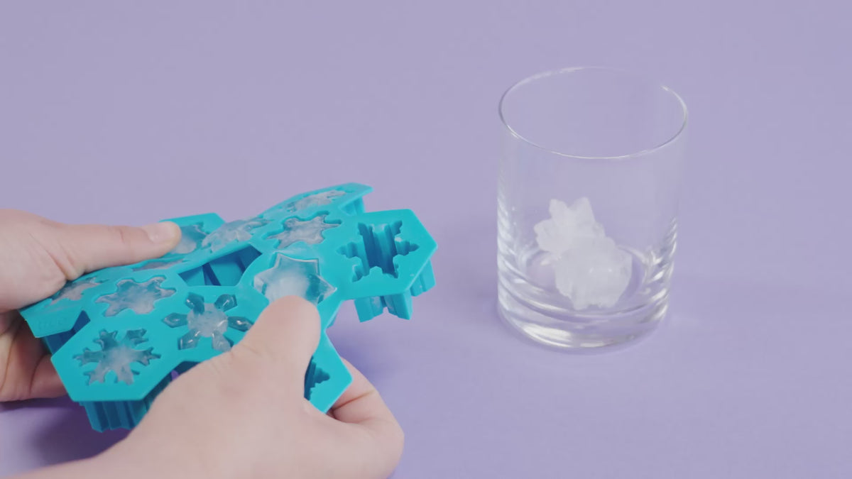 True Snowflake Silicone Ice Cube Tray