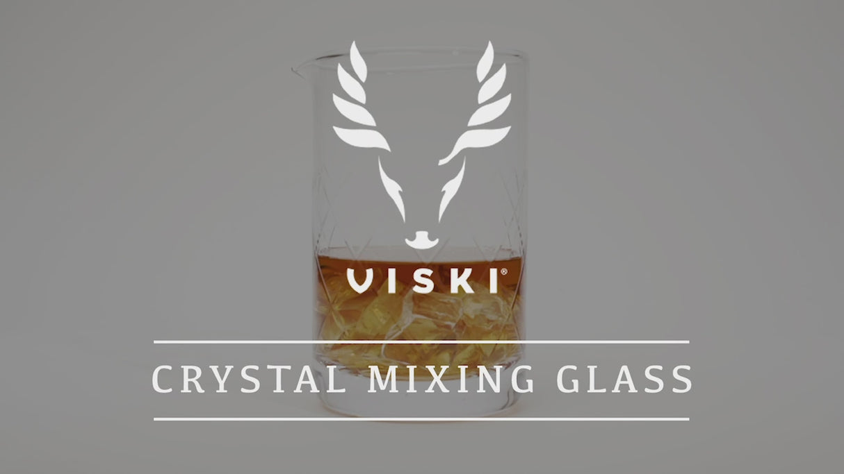 Viski Professional Crystal Mixing Glass