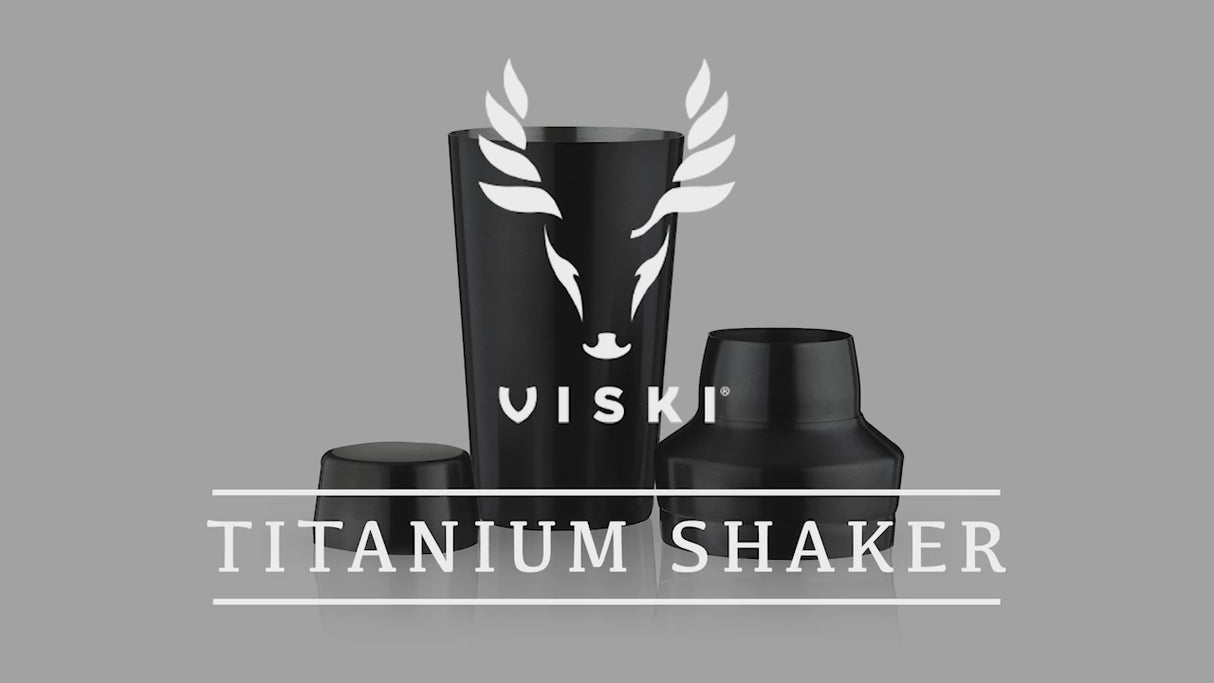 Viski Professional Titanium Cocktail Shaker