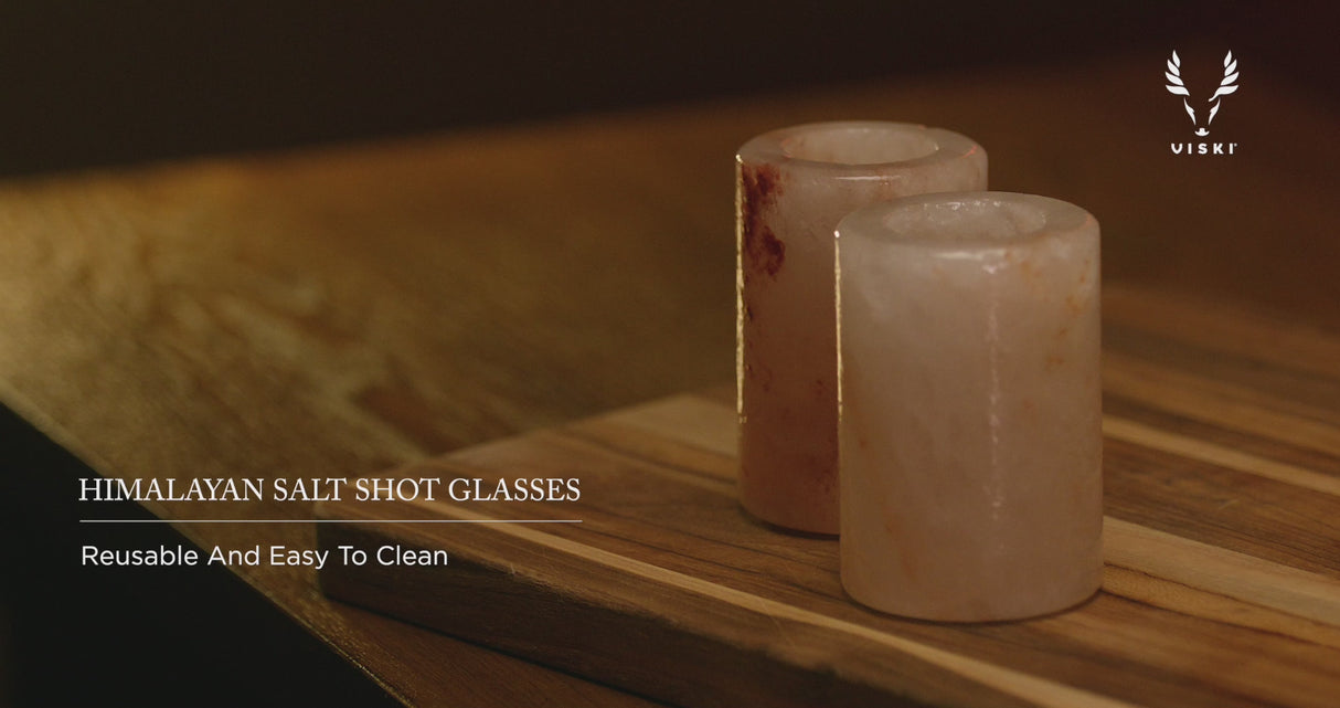 Himalayan Salt Shot Glasses, Set of 2