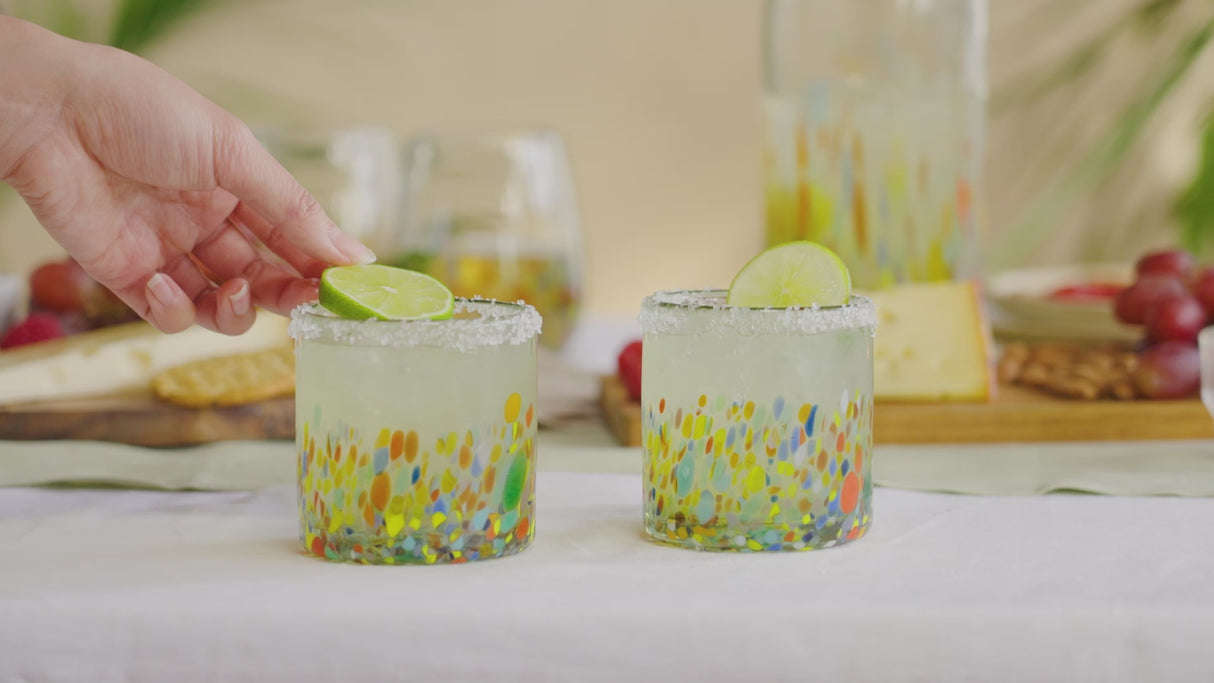 Segunda Vida Artistico Recycled Tumblers, Set of 2