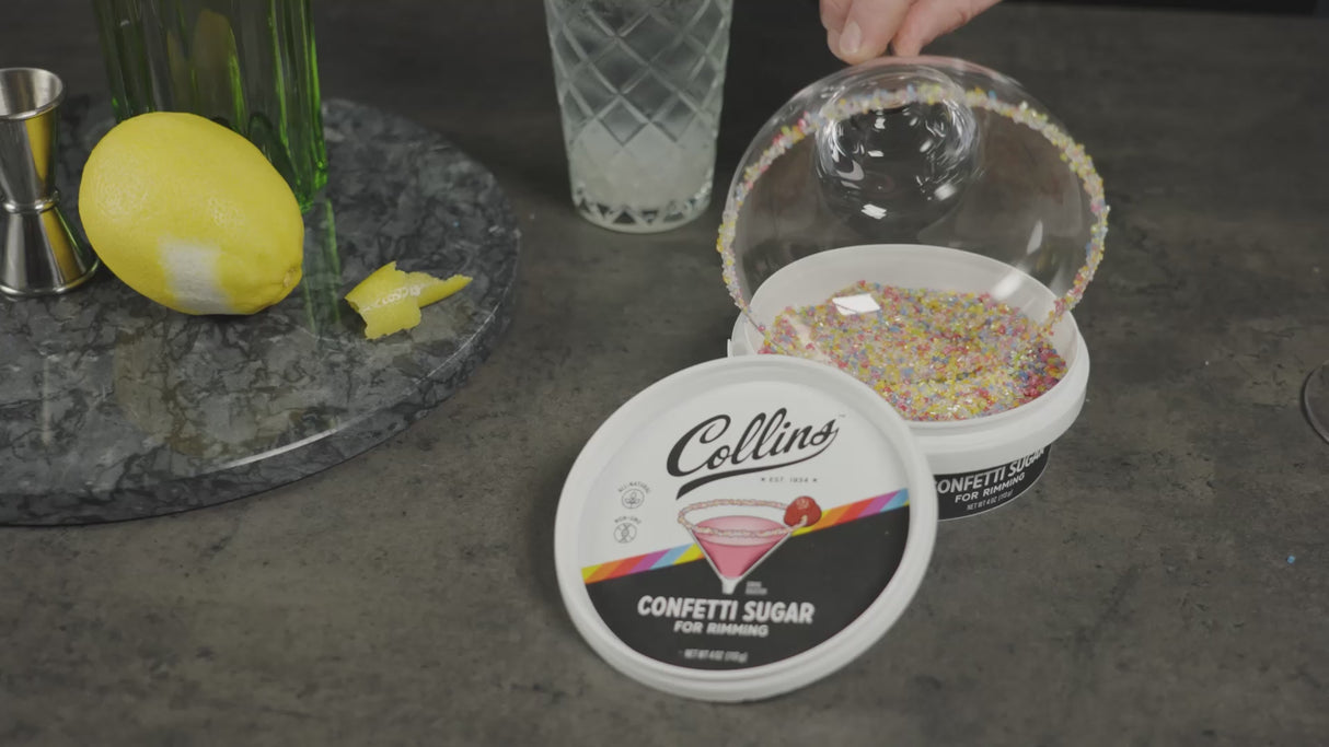 Confetti Rimming Sugar, 4 oz