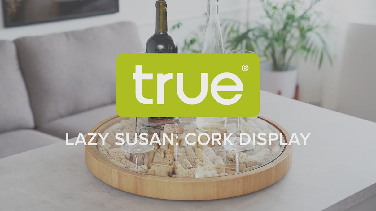 Lazy Suzan Cork Display