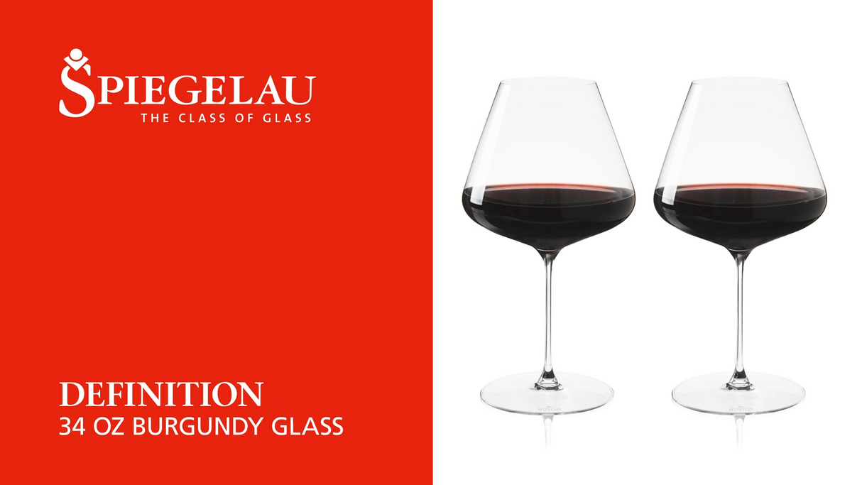 Definition Burgundy Wine Glass, Set of 2