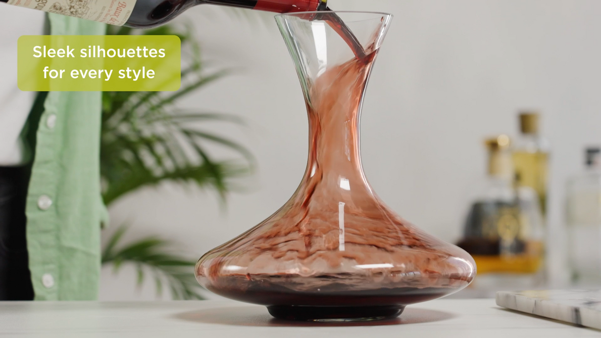 Capuli Traditional Handled Wine Decanter