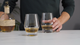 Raye Heavy Base Crystal Whiskey Glasses, Set of 2