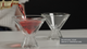 Double Walled Martini Glasses, Set of 2